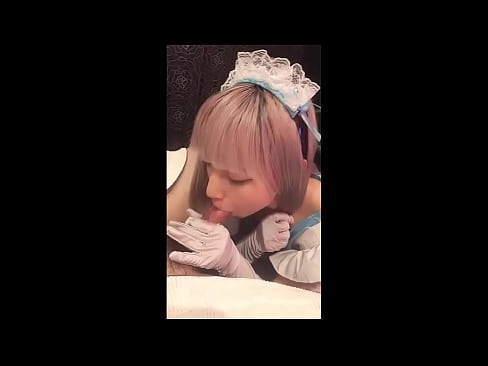 ❤️ Idol ya Kijapani [mayuka], vazi la msichana wa Kifaransa, sehemu ya 1, blowjob na kujipaka losheni ❤️❌  ❌❤